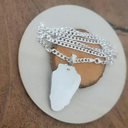 Frida Kahlo Pendant: Solid Sterling Silver Necklace, Artistic Jewelry