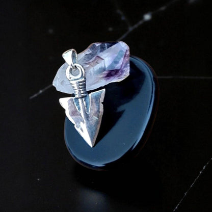 Sterling Silver Arrowhead Pendant Necklace: Archer Jewelry