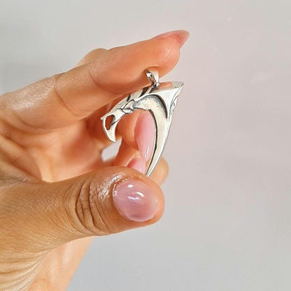 Aphelios Weapon Necklace – Sterling Silver 925 Severum Pendant – LoL Cosplay Accessory – LoL Collectible Jewelry –