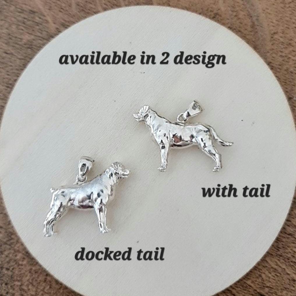 Rottweiler  dog figurine pendant- avaliable in 2 design  Sculpture -Realistic Dog Model    Solid & Sturdy