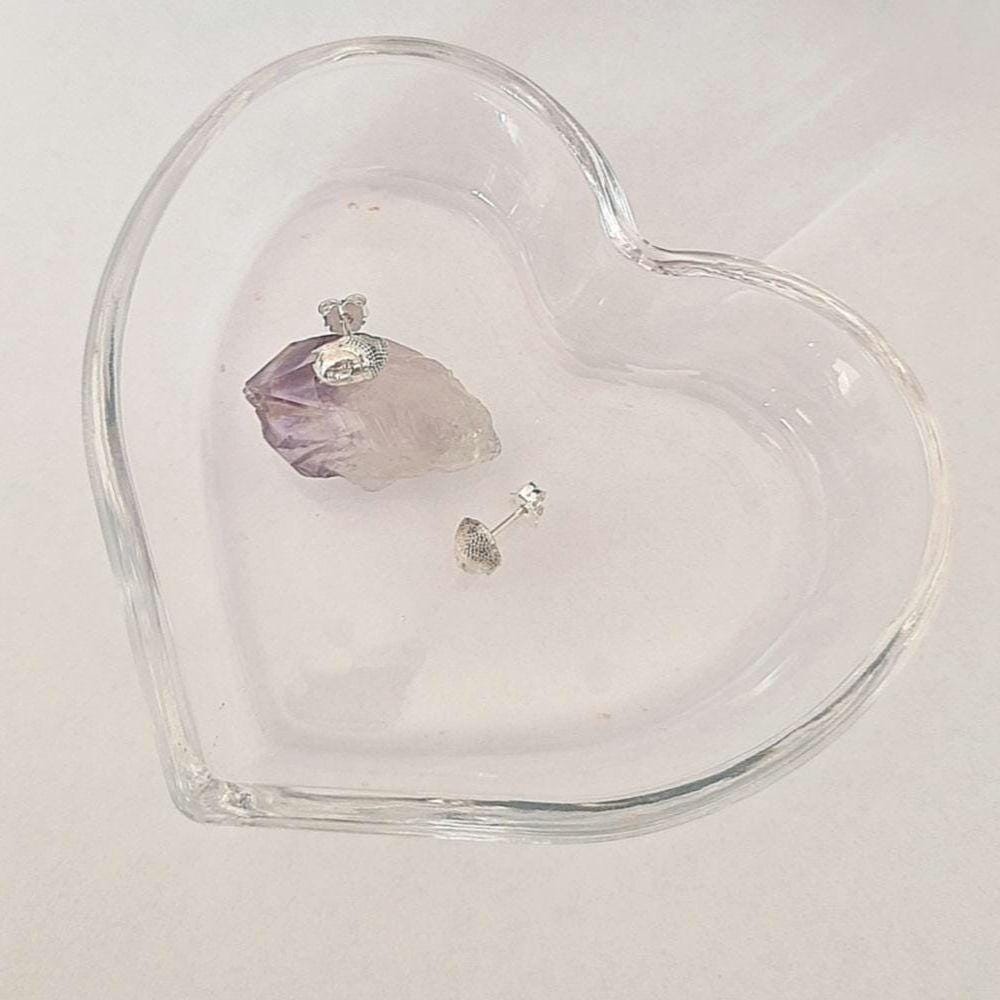 Buddha Head Stud Earrings - Handmade  Zen Jewelry  - Spiritual  for Meditation & Yoga Enthusiasts Sterling Silver