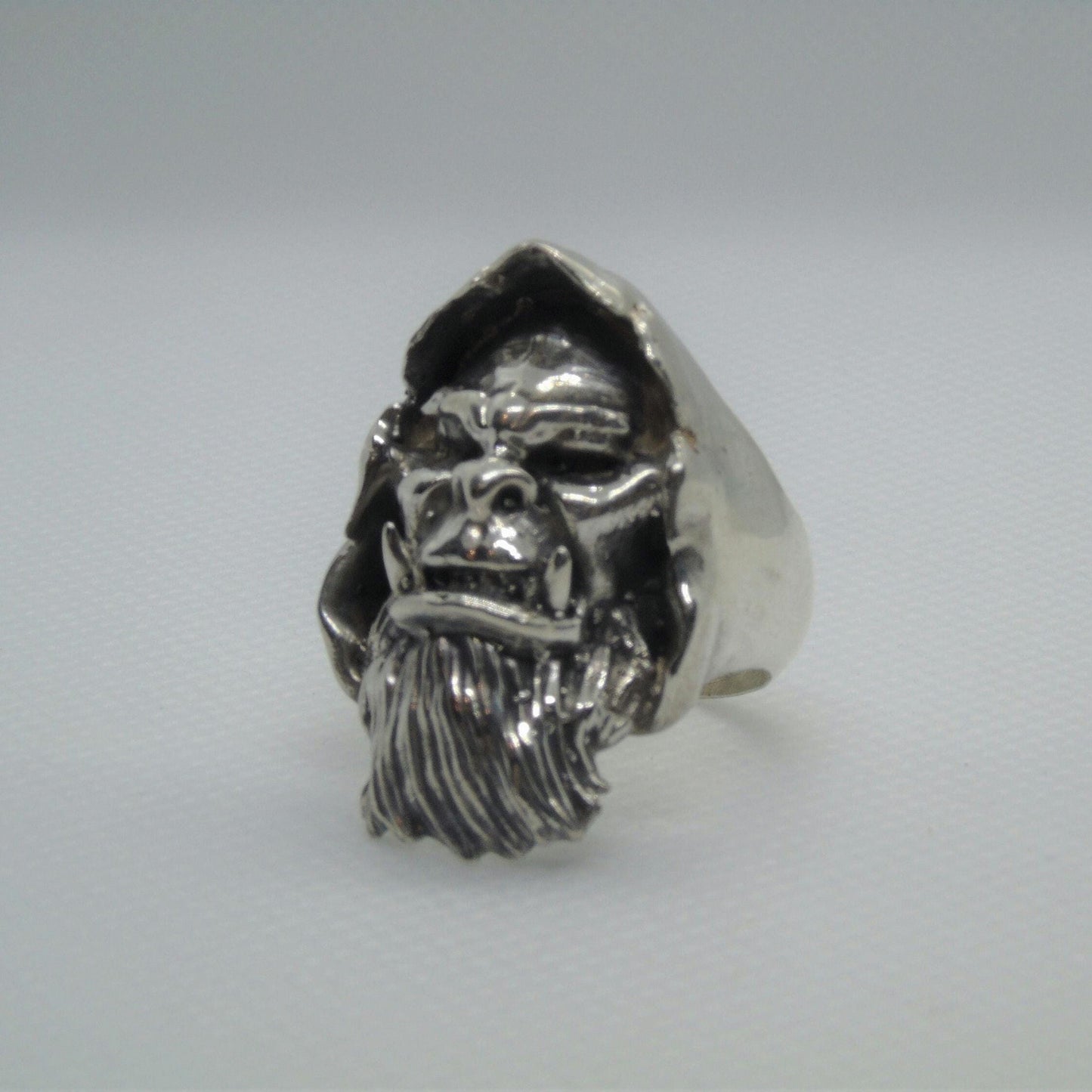 Handmade Gothic Sterling Silver 925 Ring - Warcraft Blizzard Fan