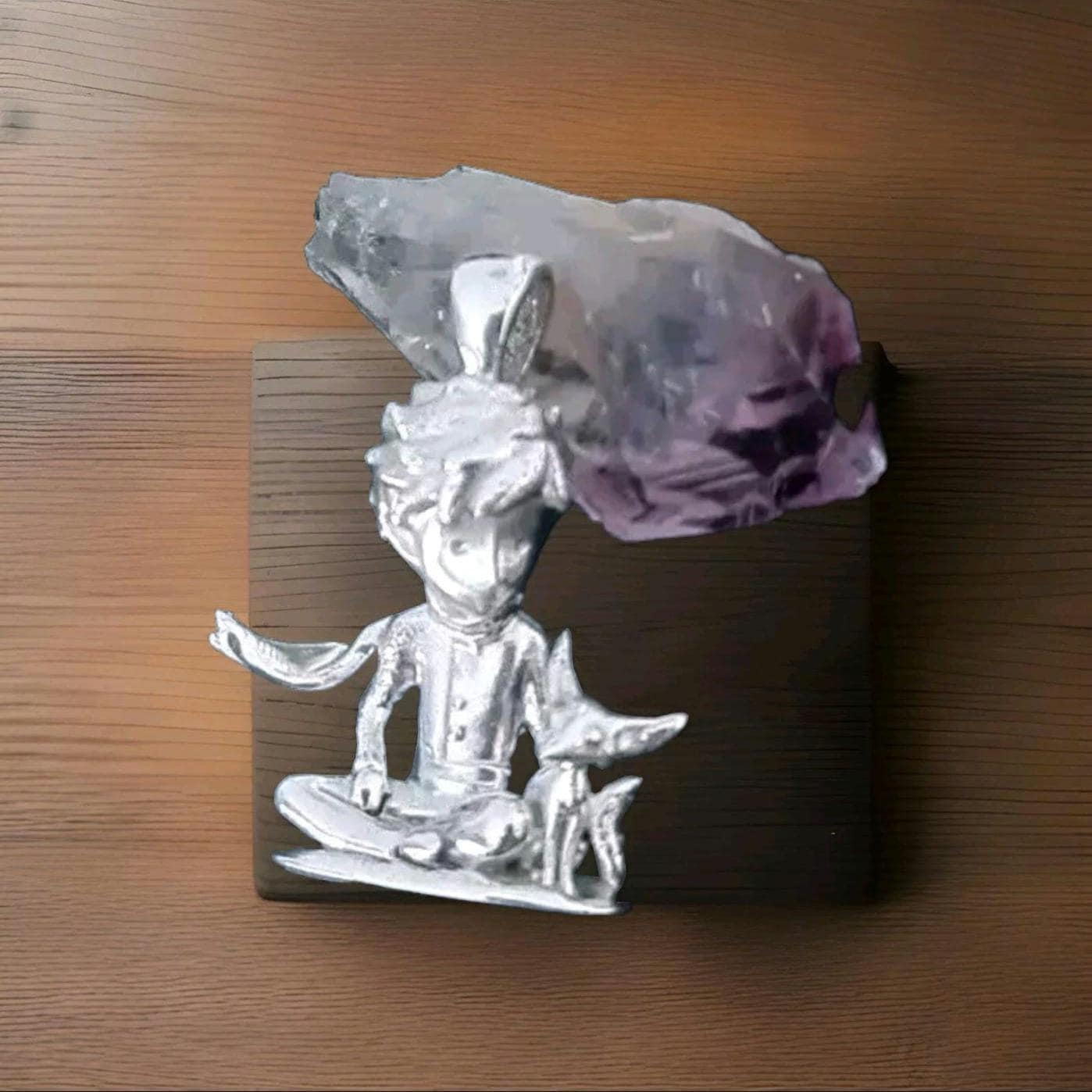 Little Prince Necklace: Sterling Silver Figurine Pendant