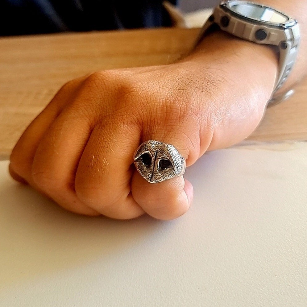 Handmade Stylish Sterling Silver Dog Nose Ring Jewelry for Dog Lovers