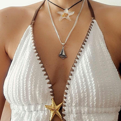 Sterling Silver Sailing Boat Pendant - Nautical Jewelry Gift