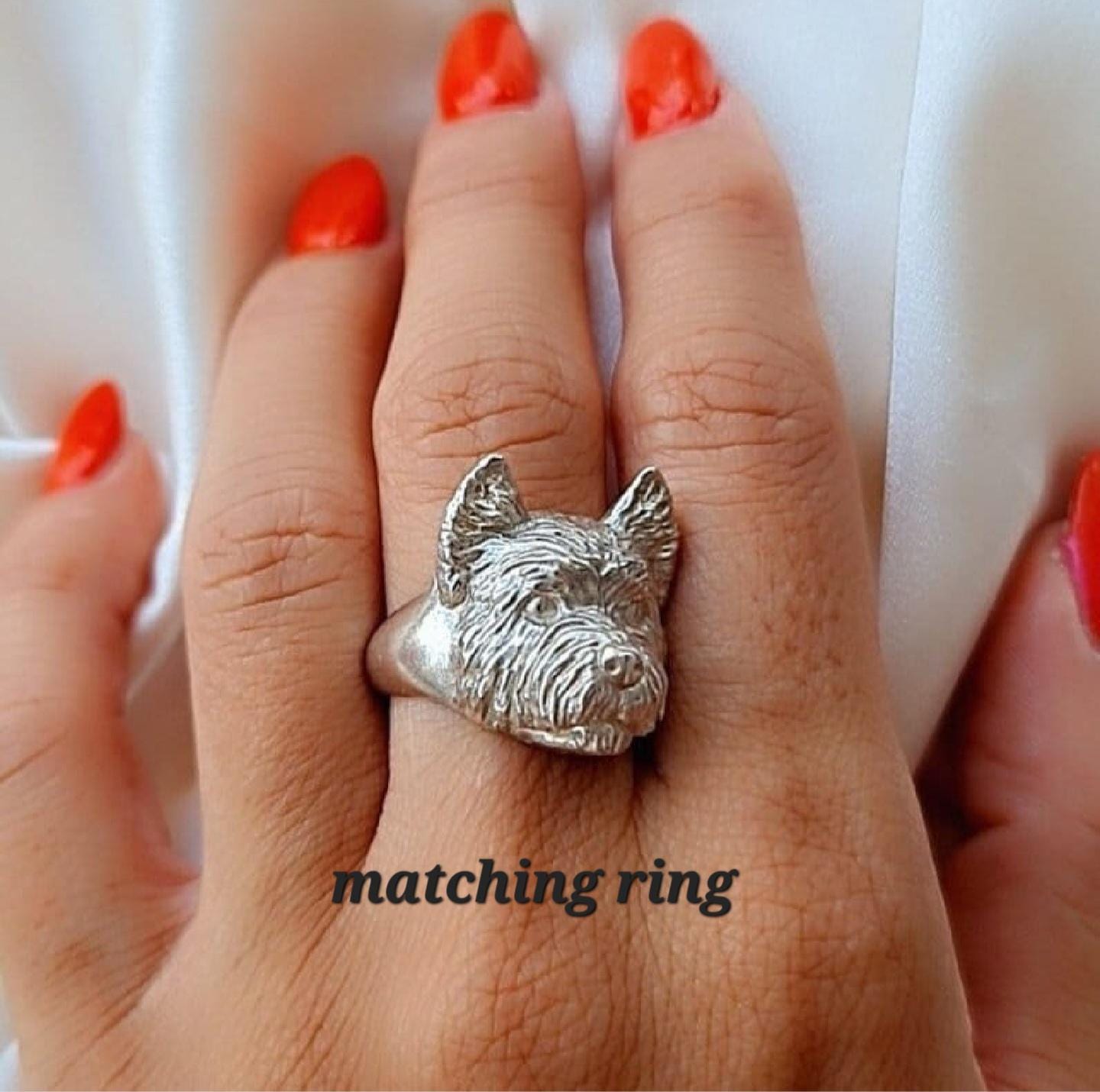 Handmade Sterling Silver Westie Pendant - Dog Lover Gift