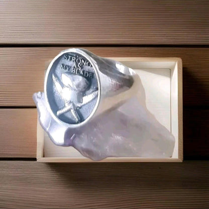 Handmade 925 Sterling Silver Chef Ring: Culinary Gift