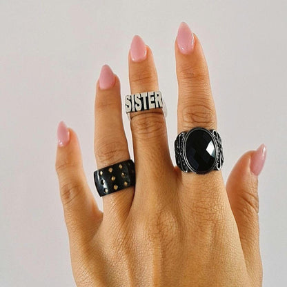 Sister Ring sterling silver - A gift that celebrates sisterhood & friendship