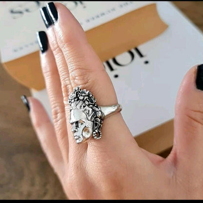 Inspired by the iconic mexican painter silver Ring - symbolising strength,powerand unmatched beauty