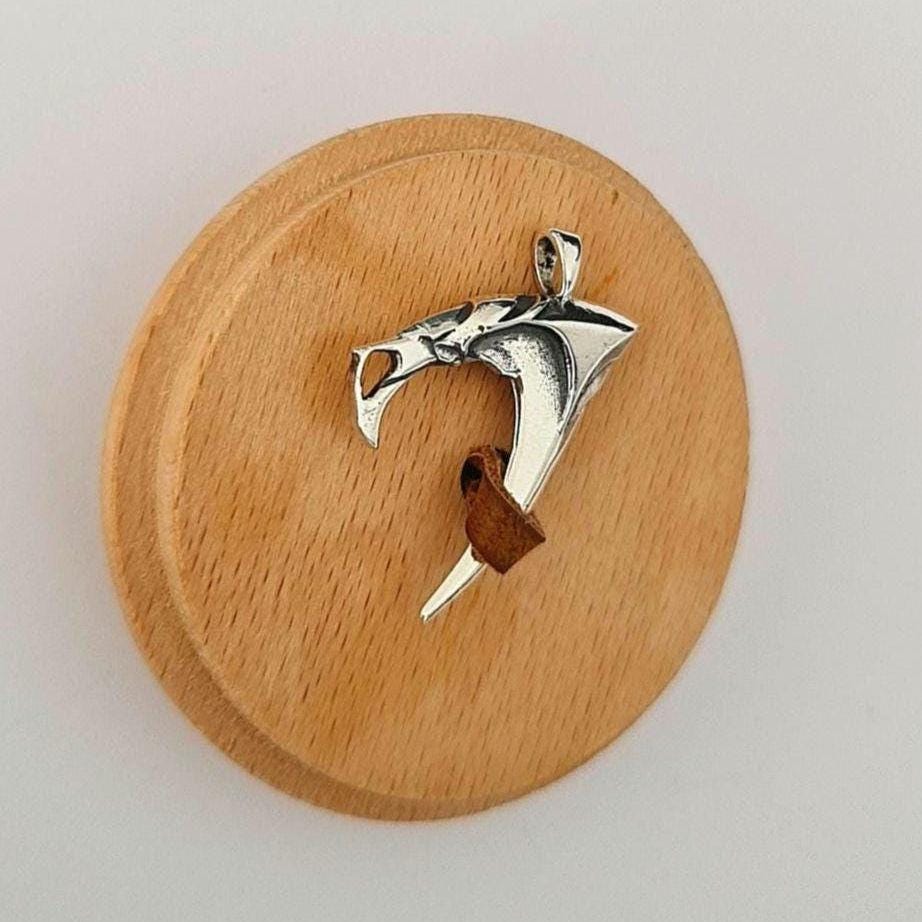 Aphelios Weapon Necklace – Sterling Silver 925 Severum Pendant – LoL Cosplay Accessory – LoL Collectible Jewelry –