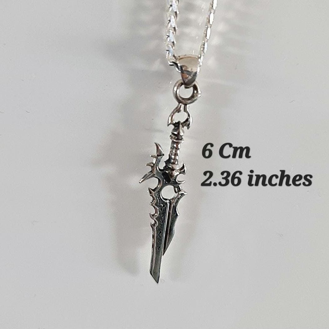 Shalamayne legendary sword Pendant , Wow, World of Warcraft , Handmade 925 Sterling Silver