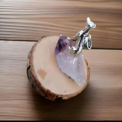 Handmade Sterling Silver Jack Russell Dog Pendant: Minimalist 925 Silver