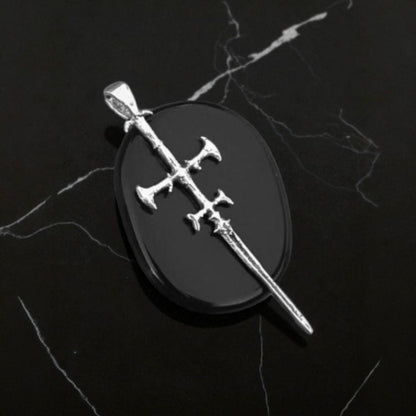 Sterling Silver Viego Sword Pendant: League of Legends, Handmade