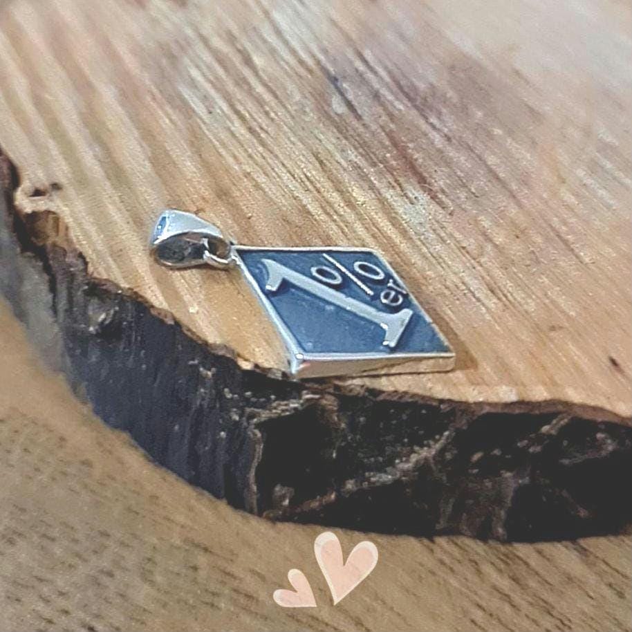 Handmade 1%er Pendant - A Bold and Unconventional Biker Pendant