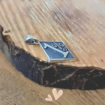 Handmade 1%er Pendant - A Bold and Unconventional Biker Pendant