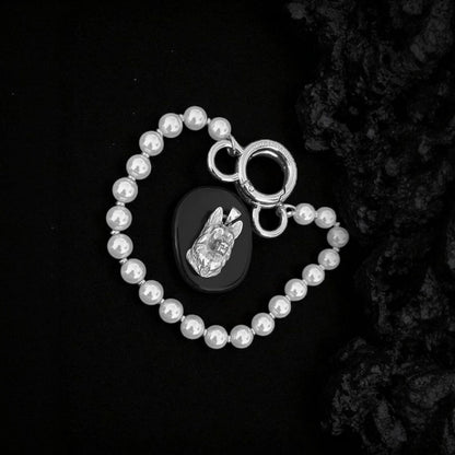 Handmade Sterling Silver German Shepherd Pendant: Detailed Dog Lover Jewelry