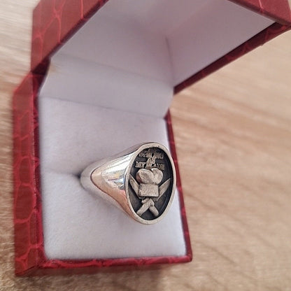 Handmade 925 Sterling Silver Chef Ring: Culinary Gift