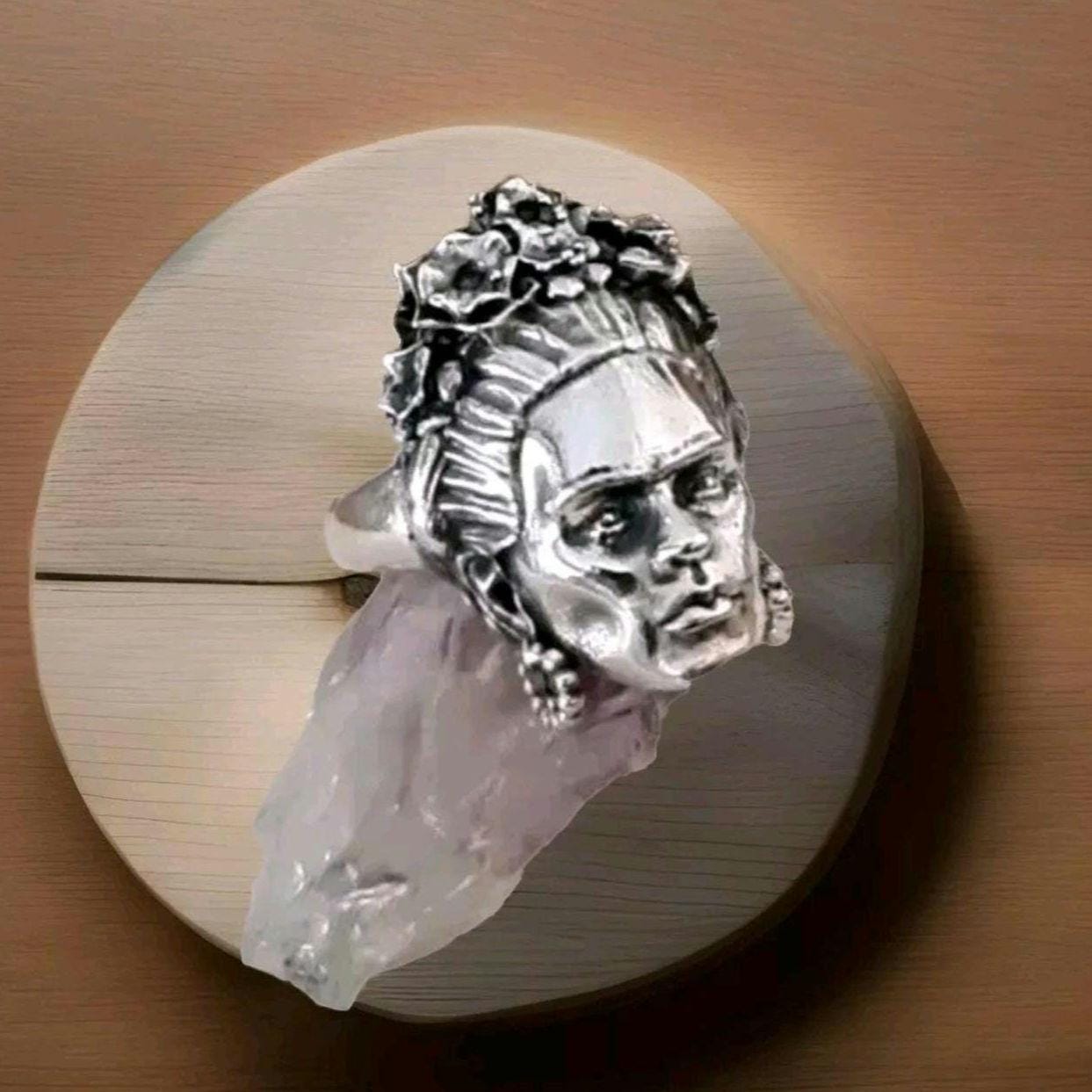 Inspired by the iconic mexican painter silver Ring - symbolising strength,powerand unmatched beauty