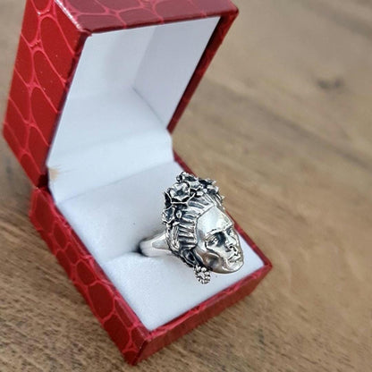 Inspired by the iconic mexican painter silver Ring - symbolising strength,powerand unmatched beauty