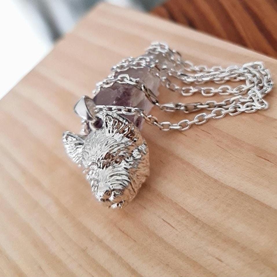 Handmade Sterling Silver Westie Pendant - Dog Lover Gift