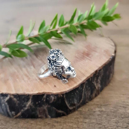 Inspired by the iconic mexican painter silver Ring - symbolising strength,powerand unmatched beauty