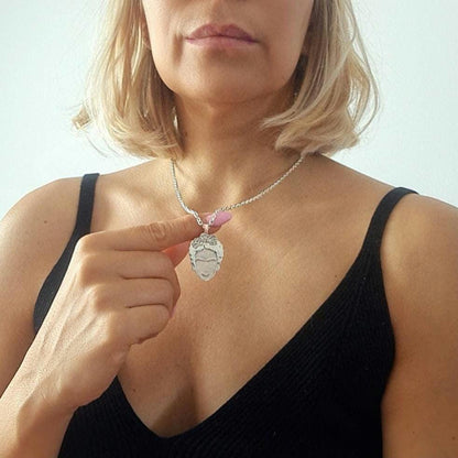 Inspired by the iconic Mexican painter charm Artistic modern   925 sterling silver -  4 cm charm