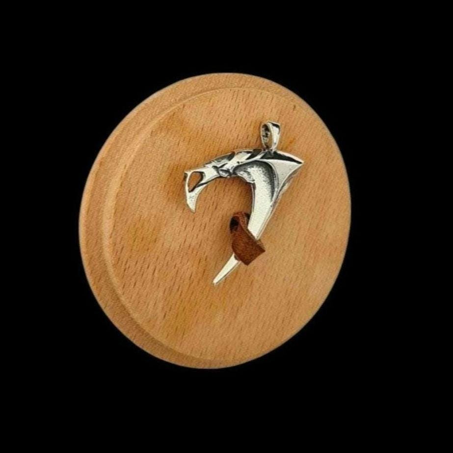 Aphelios Weapon Necklace – Sterling Silver 925 Severum Pendant – LoL Cosplay Accessory – LoL Collectible Jewelry –