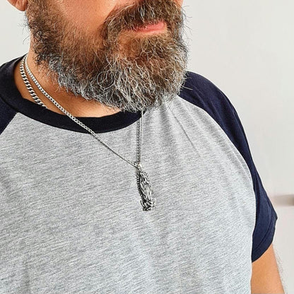 Sterling Silver Our Lady of Guadalupe Pendant - Catholic Holy Medallion