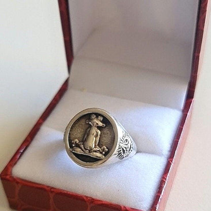 Handmade 925 Silver Yoga Frog Ring: Meditation Jewelry