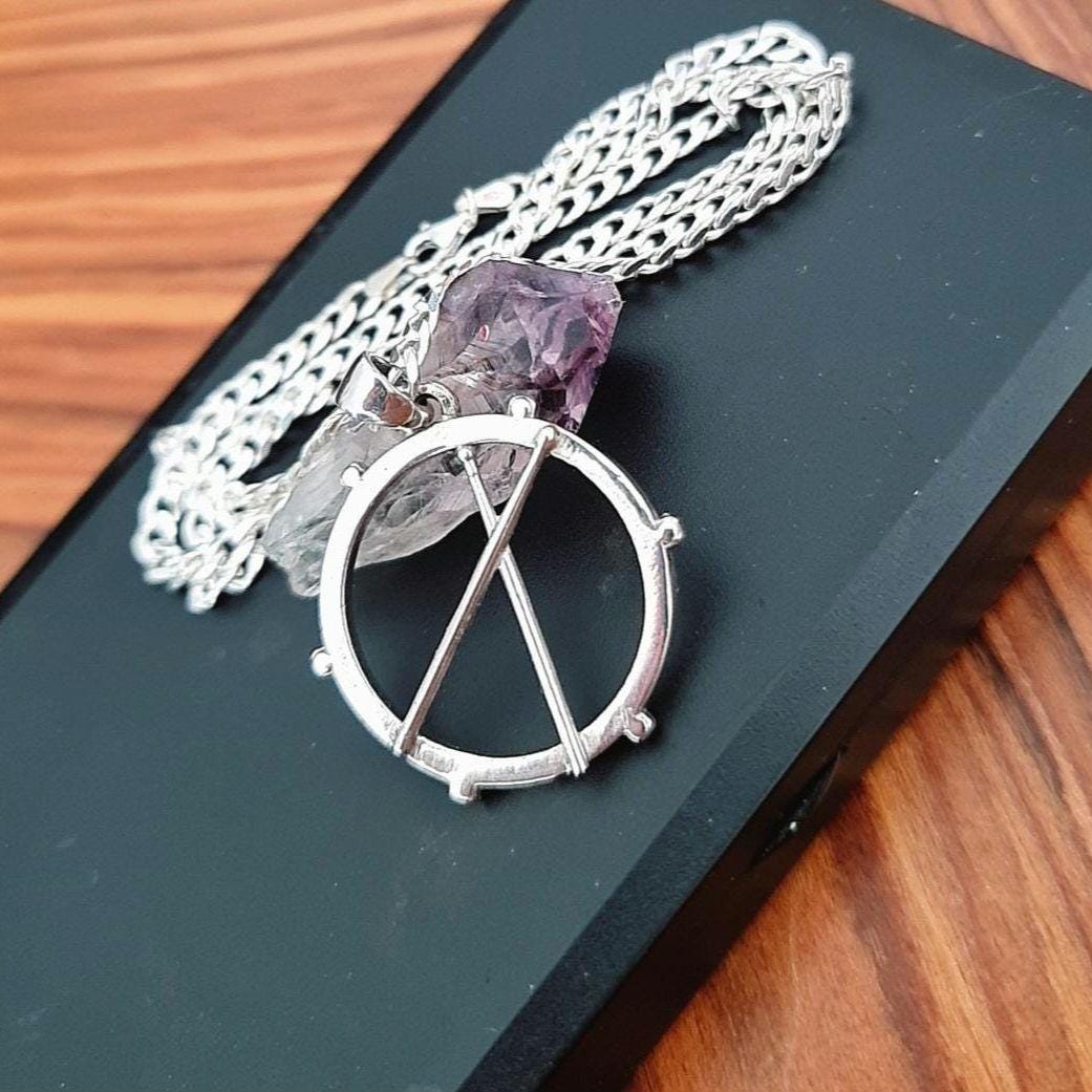 Handmade Sterling Silver Drum Pendant: Rockstar Musician Gift