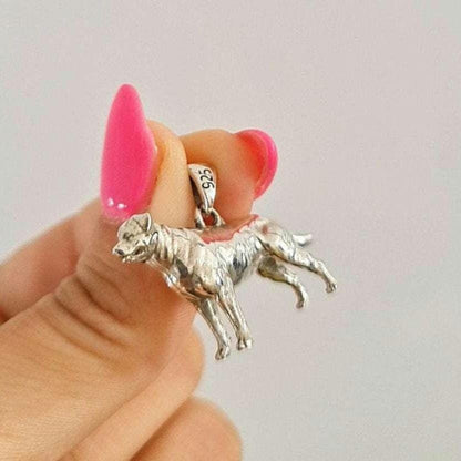 Rottweiler  dog figurine pendant- avaliable in 2 design  Sculpture -Realistic Dog Model    Solid & Sturdy