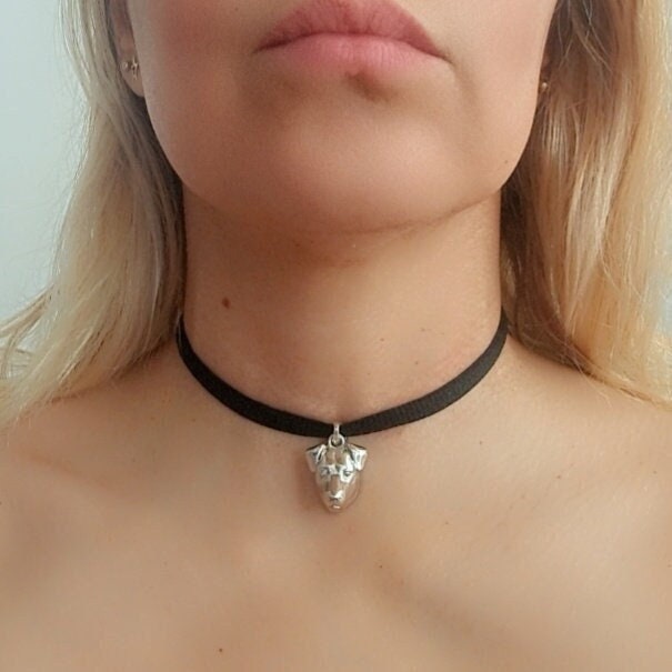 Handmade Sterling Silver Jack Russell Dog Pendant - Minimalist Jewelry