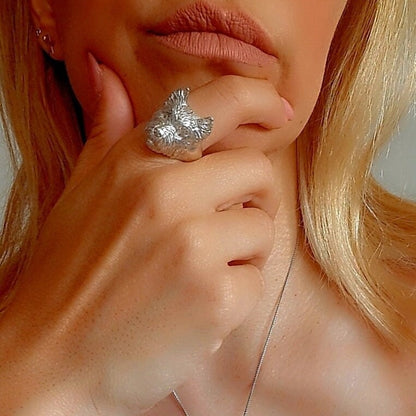 Handmade West Highland Terrier Ring: 925 Silver Pet Lover Accessory