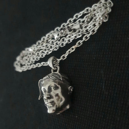 Sterling Silver Rapper Pendant - Gothic Rockstar Jewelry