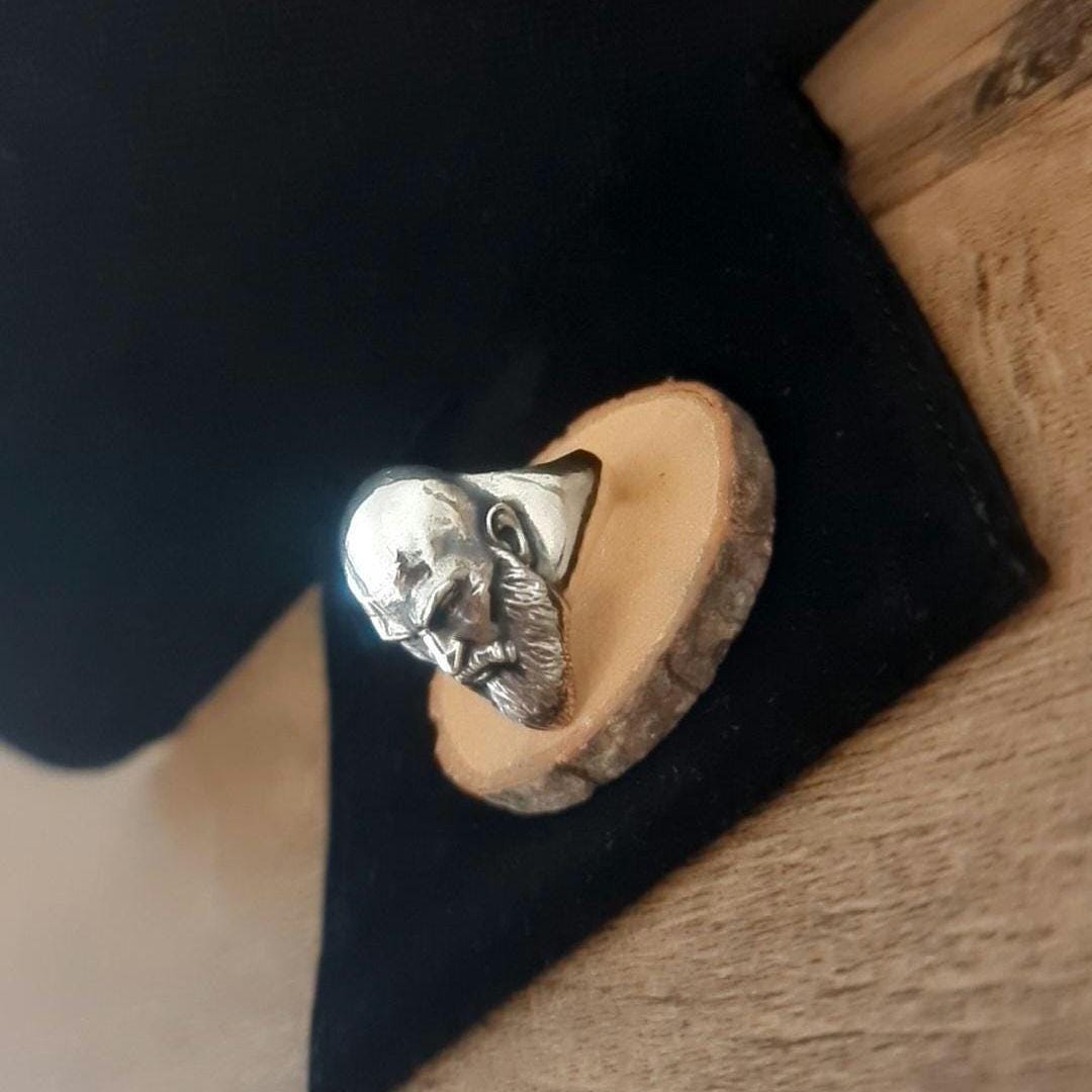 Kratos Ring Handmade 925 Sterling Silver God of War, Gothic Gamer Jewelry