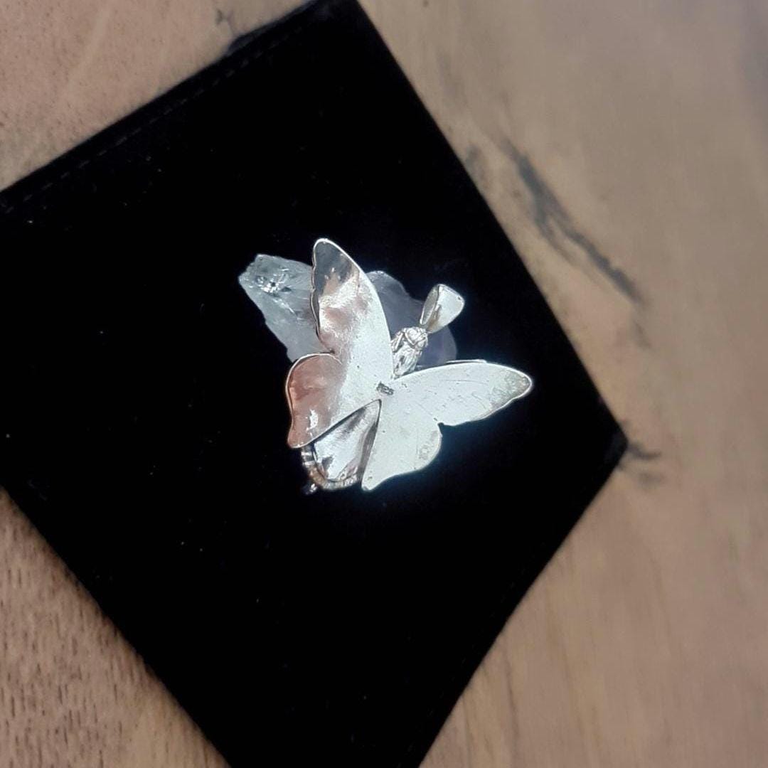 Fairy Princess charm - Winged Fairy Fantasy - Celestial- FairyTale - Handmade 925 Sterling Silver