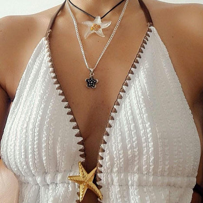 Sterling Silver Flower Pendant: Vintage Floral Charm  five-petal blossom