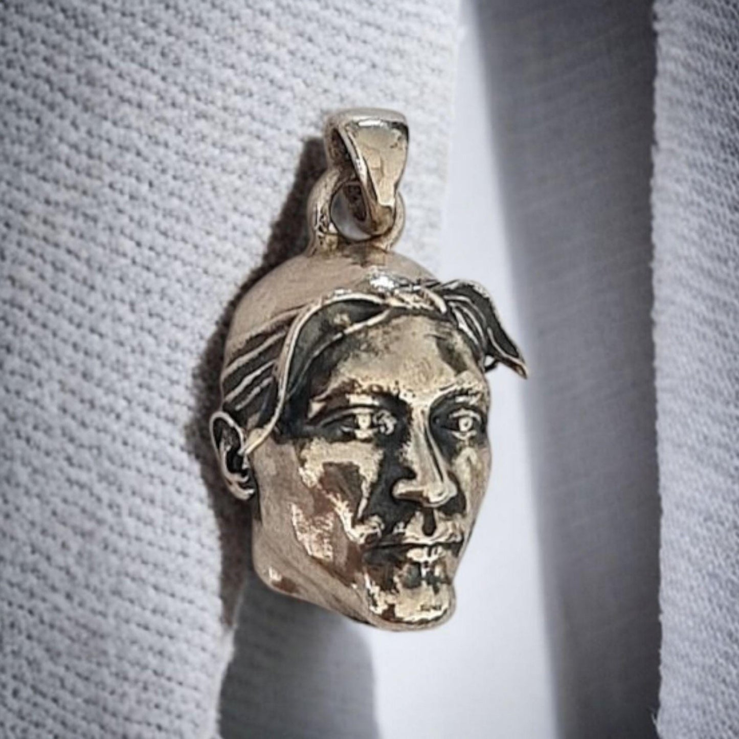 Sterling Silver Rapper Pendant - Gothic Rockstar Jewelry