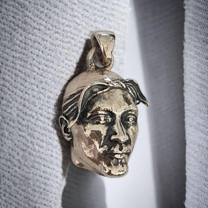 Sterling Silver Rapper Pendant - Gothic Rockstar Jewelry