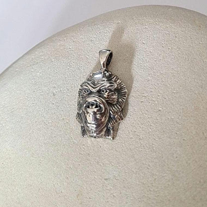 Creature from the Black Lagoon Pendant | Sterling Silver | Classic Monster Jewelry | Gothic Horror Necklace | Unique Sci-Fi Gift