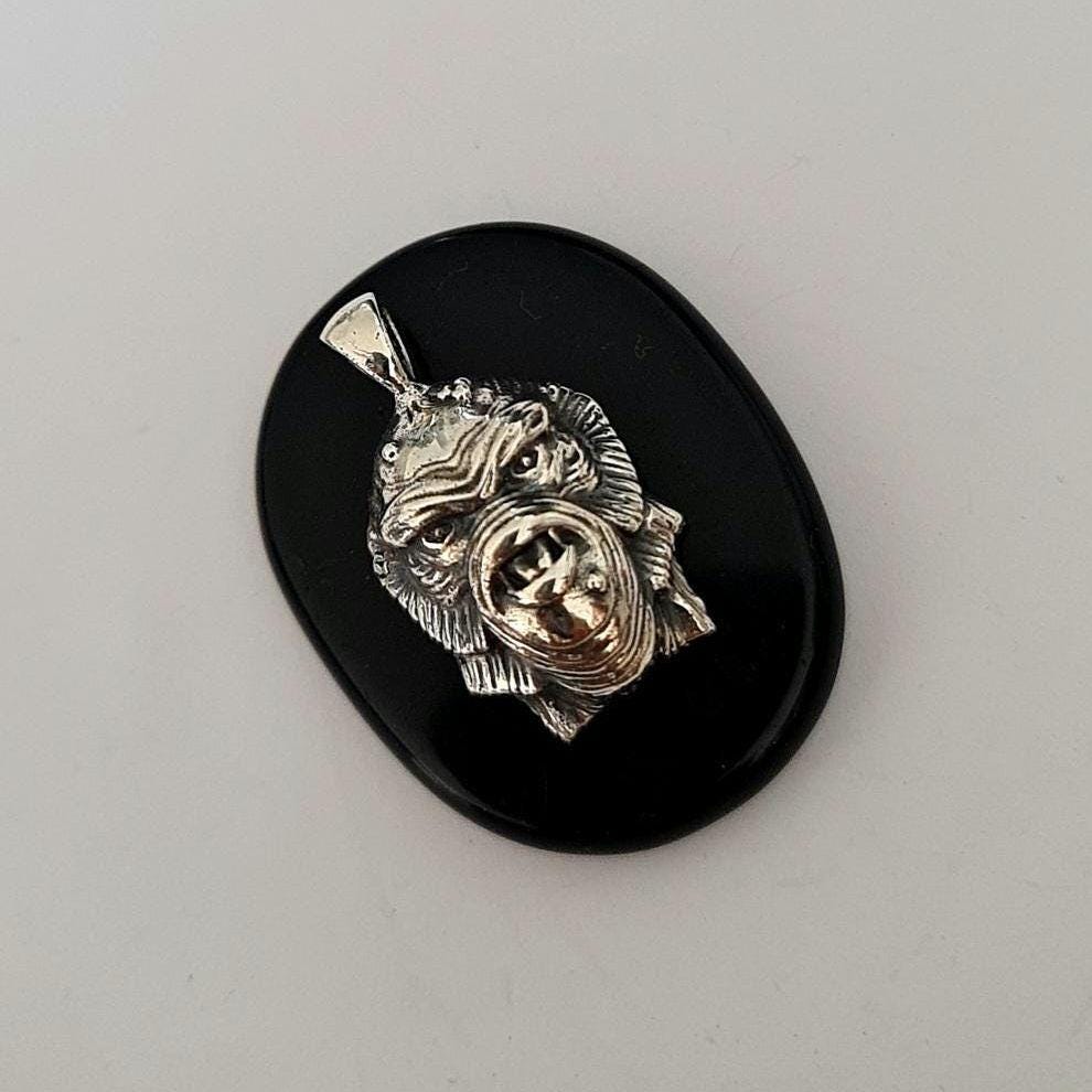 Creature from the Black Lagoon Pendant | Sterling Silver | Classic Monster Jewelry | Gothic Horror Necklace | Unique Sci-Fi Gift